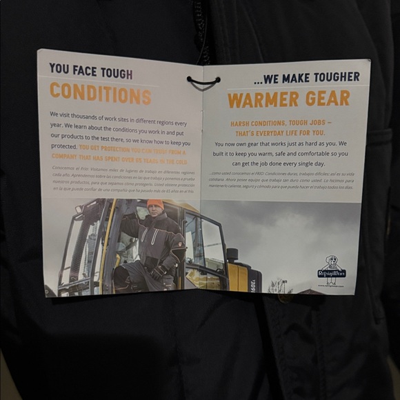 NWT - Refrigiwear Iron-Tuff® Polar Jacket With Faux Fur Collar - Picture 5 of 14